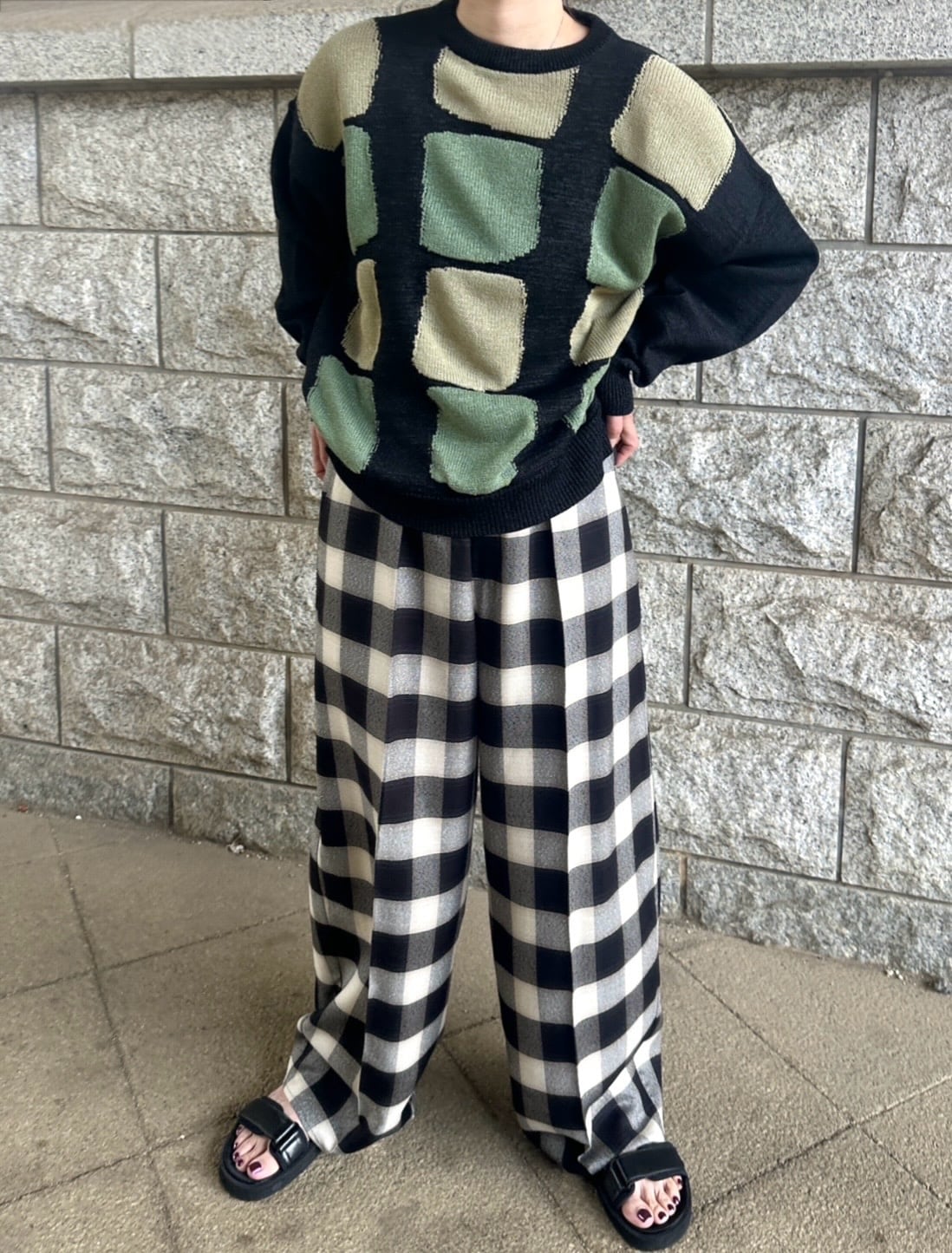 Cristaseya  [OVERSIZED PYJAMA PANTS]