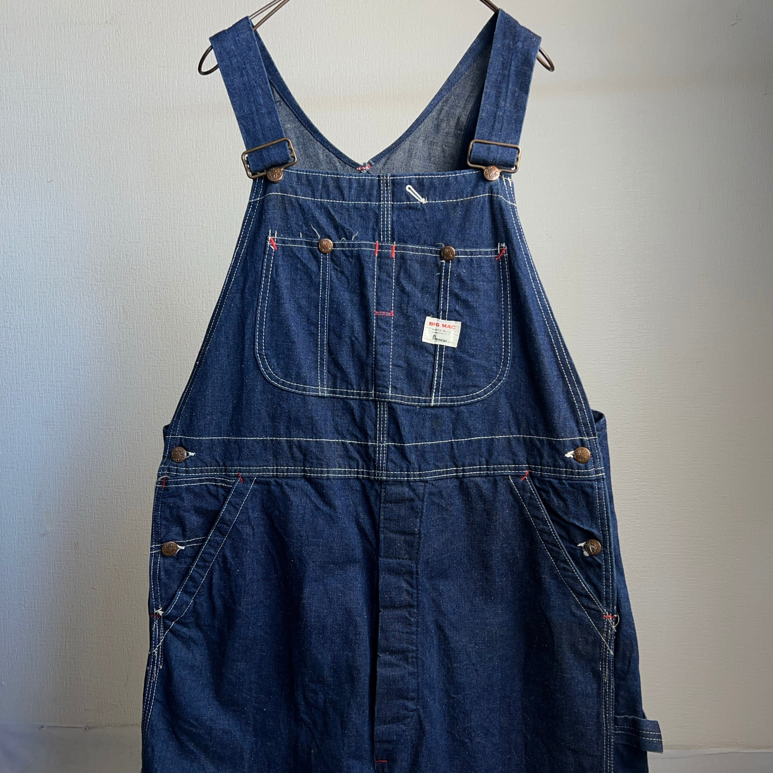 60's BIGMAC Denim Overall 60年代 ビッグマック デニムオーバーオール 