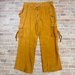 W&LT LINEN CARGO PANT