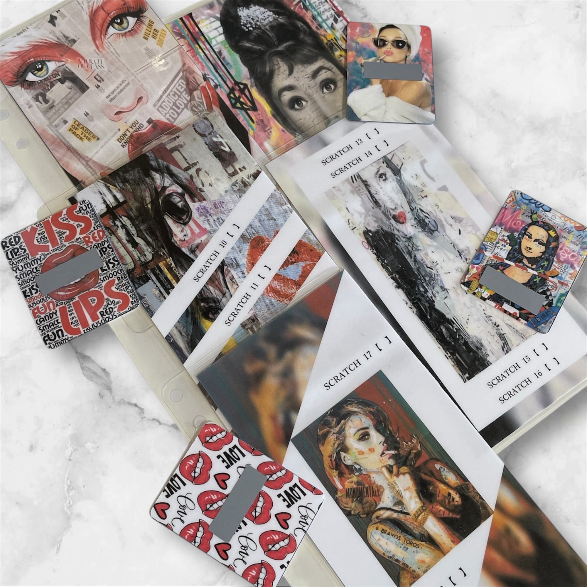 ホップスクラッチ】Savings リフィル貯金 バインダー貯金 | TREADY MAKER