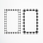 【チェックなフレームリフィル】ピアノ | M6