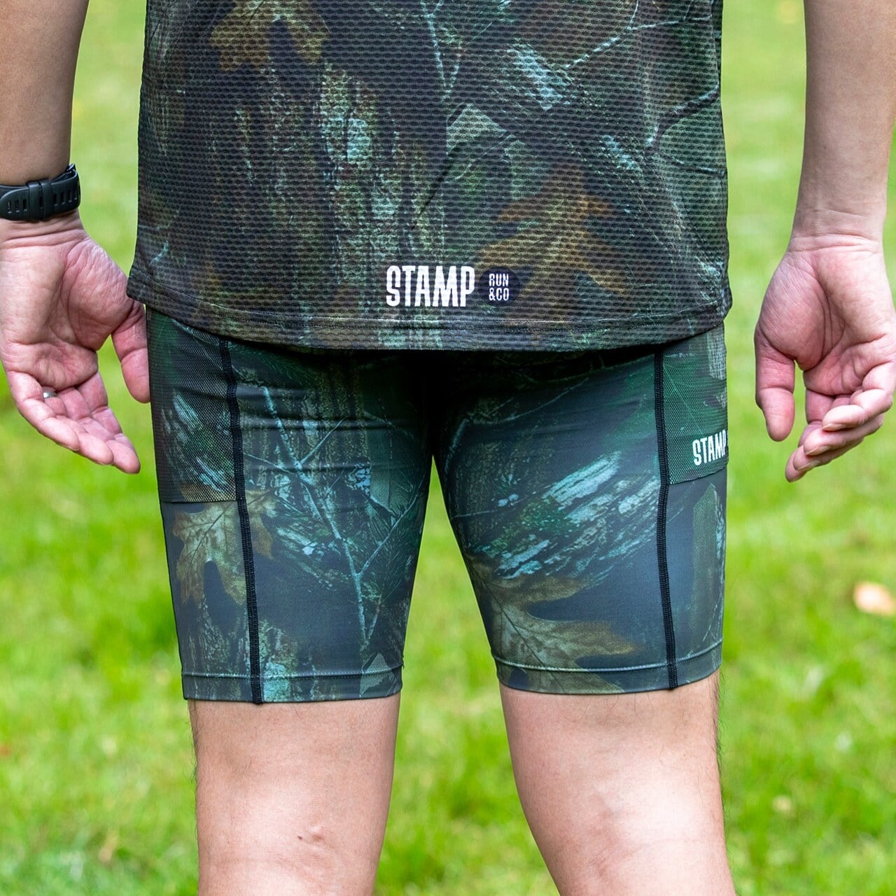 STAMP RUN&CO（スタンプ ランアンドコー）STAMP MENS 1/2 CARGO TIGHTS