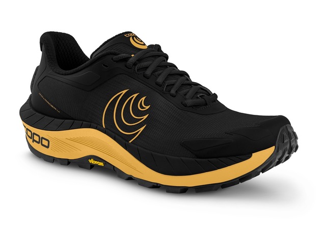 Topo Athletic（トポ アスレチック）MTN RACER 4（マウンテンレーサー 4）- Black/Yellow   MENS　メンズトレイルランニングシューズ