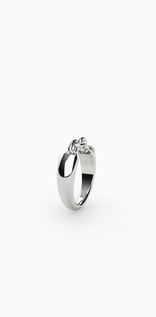 Chain Silver925 Ring