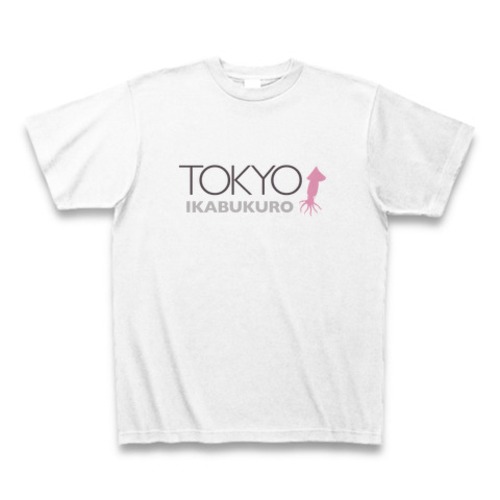 東京『IKABUKURO』（池袋）駄洒落Tシャツ