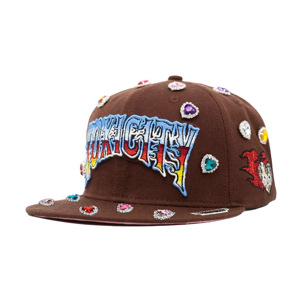 TOXICITY × DSMSD -333 Snapback- Brown | Highflyer