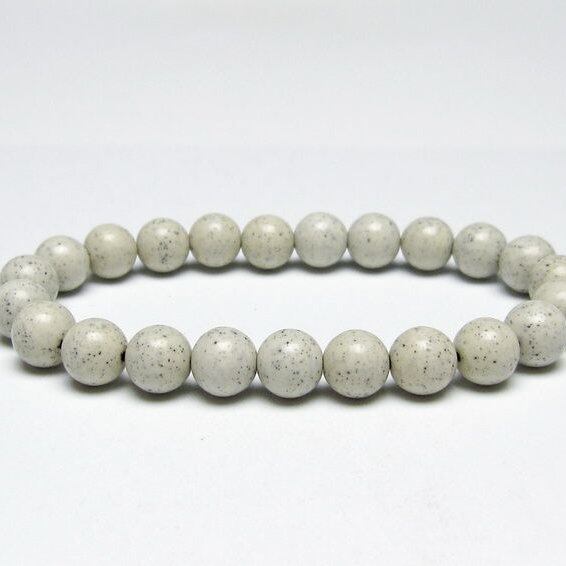 北投石 ブレスレット 9mm 一点物 メール便可 111-50261