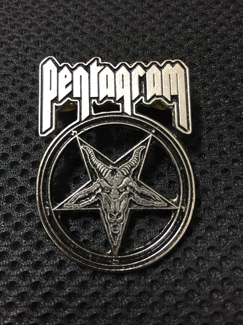 PENTAGRAM メタルピンバッチ