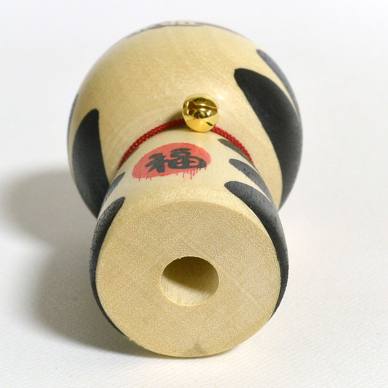 福ねここけし 約2寸 約6cm 鈴木敬 工人（作並系）#0360 | コケシア