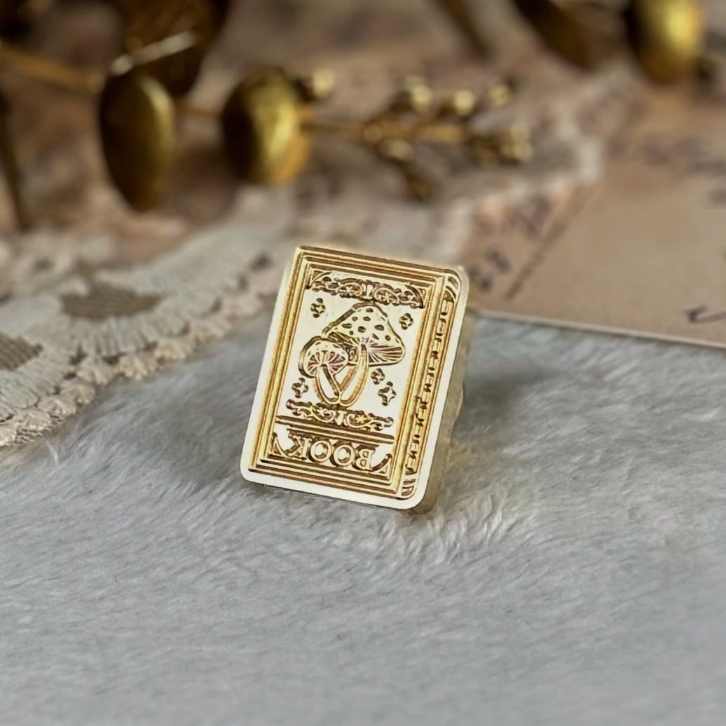 【縦24㎜×横19㎜】マッシュルームブック #SWH-548