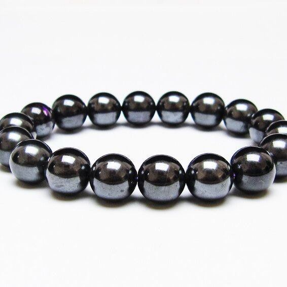 スギライト ブレスレット 11mm ブラックスギライト ブレスレット ブレス 一点物 メール便可 [M便 1/10] 111-47242