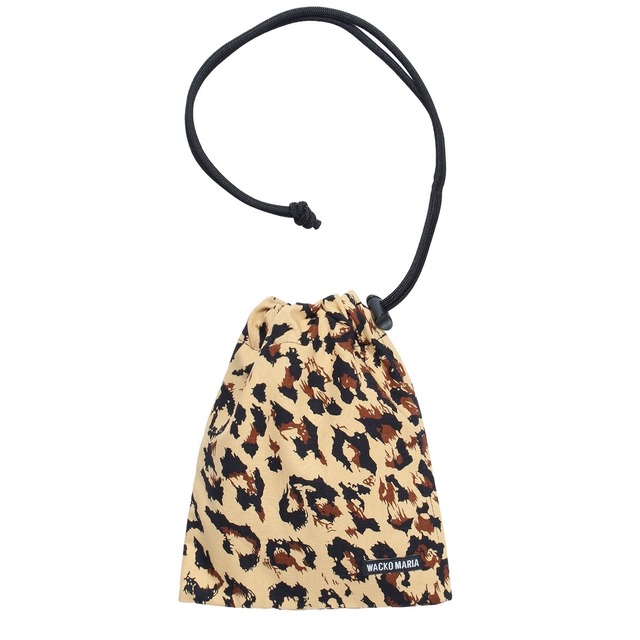 WACKOMARIA LEOPARD SHOULDER POUCH