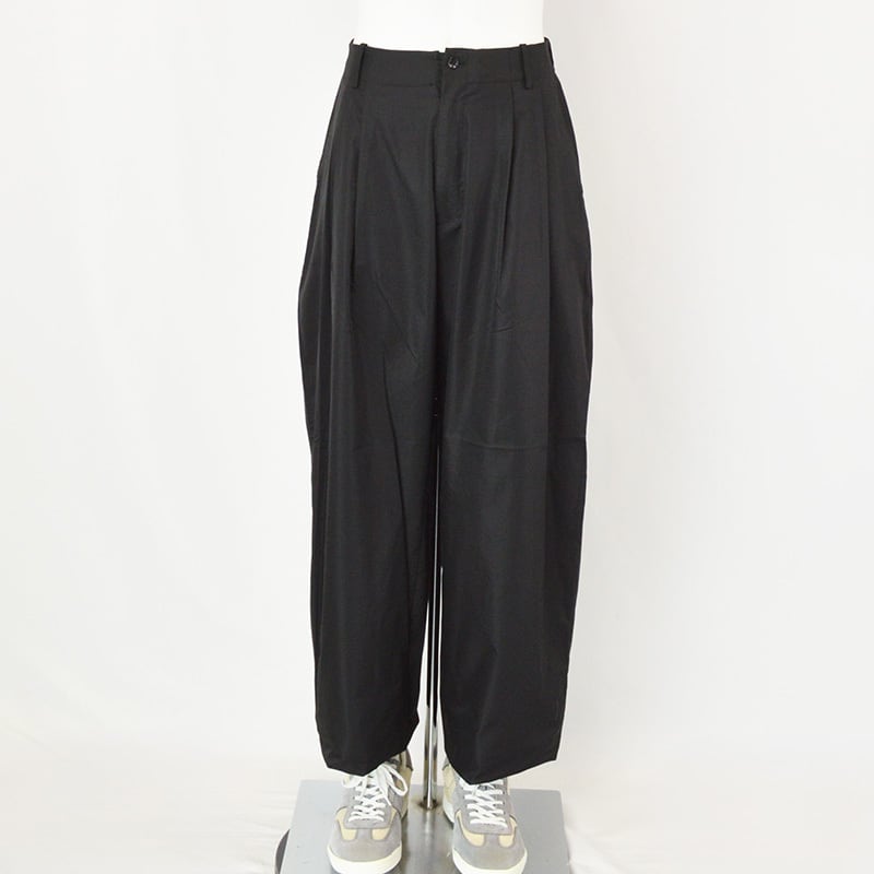 00s | PERRY ELLIS “レーヨン混” wide slacks / ポリ✖︎レーヨン