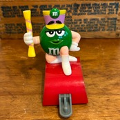 M&M's クリスマス・トレイン・トッパー サーカストレイン 列車 機関車 グリーン ミールトイ エムアンドエムズ MU-296