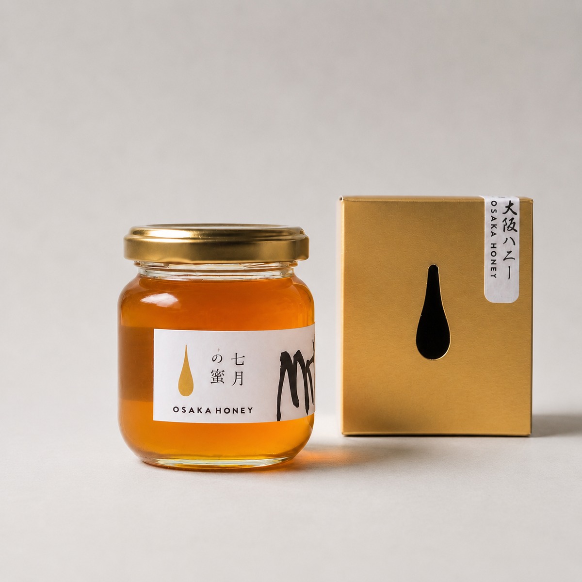7月の蜜 125g 都市養蜂 生はちみつ ※金箱入り | OSAKAHONEY｜はちみつ