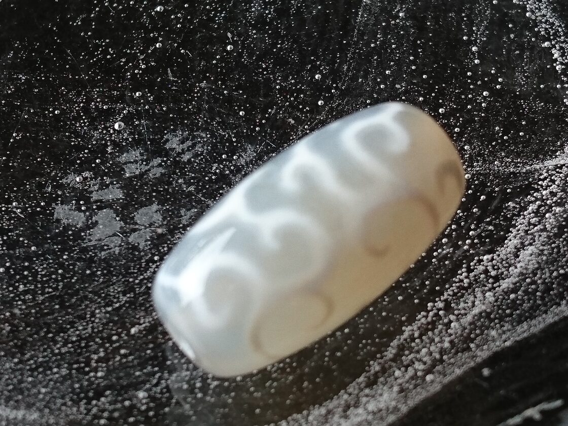 白玉髄✨如意蓮花天珠 | Pay ID