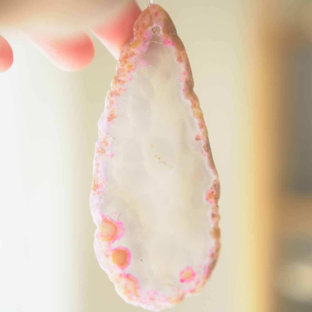 SAKURAMOCHI 03 - アゲートヒーリングチャイム / Agate Sun Catcher Wind Chime 1051