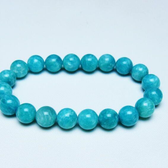 アマゾナイト ブレスレット 10mm 一点物 メール便可 [M便 1/10] 111-47764