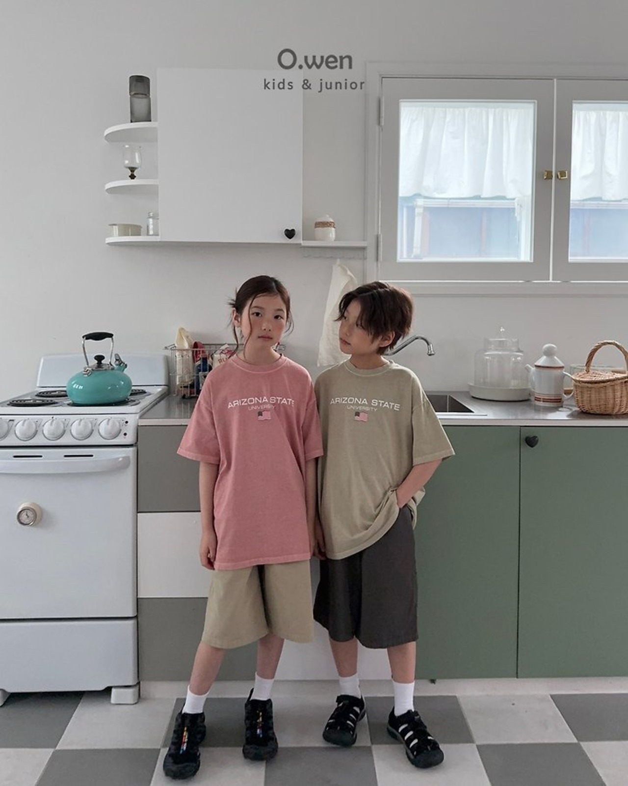 [O.wen] Arizona Pigment Short sleeve T-shirt / [오웬] 아리조나피그먼트반팔티