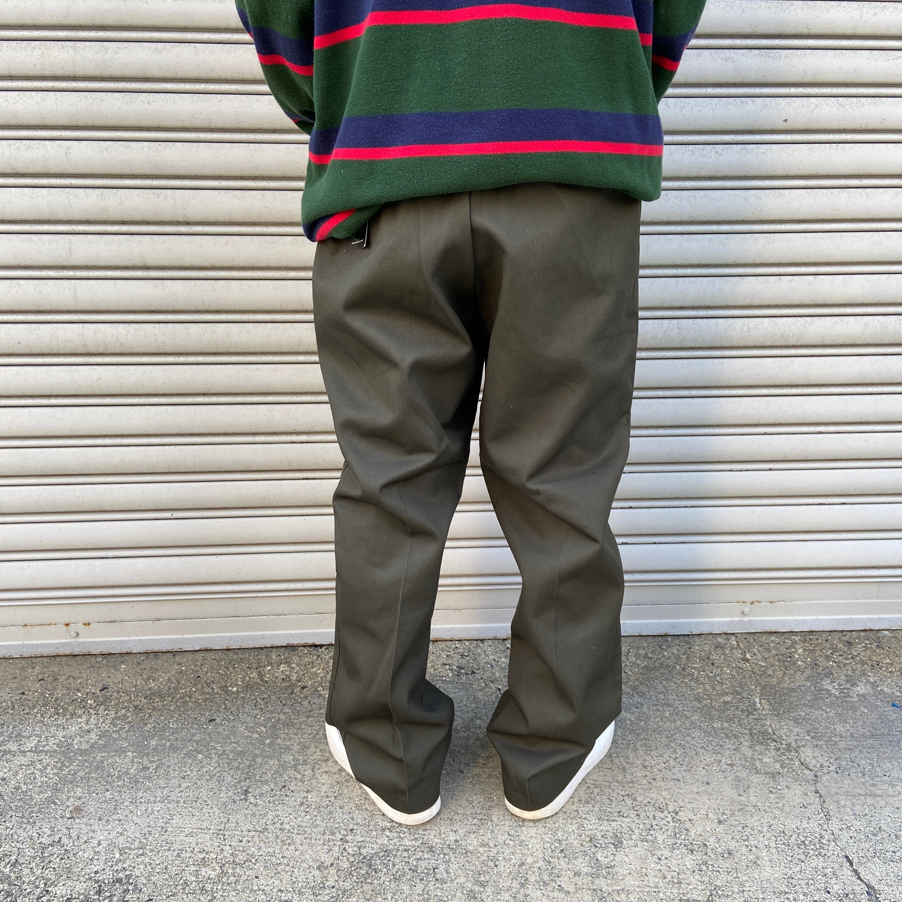 未使用品 90s USA製 Dickies 874 ワークパンツ オリーブ