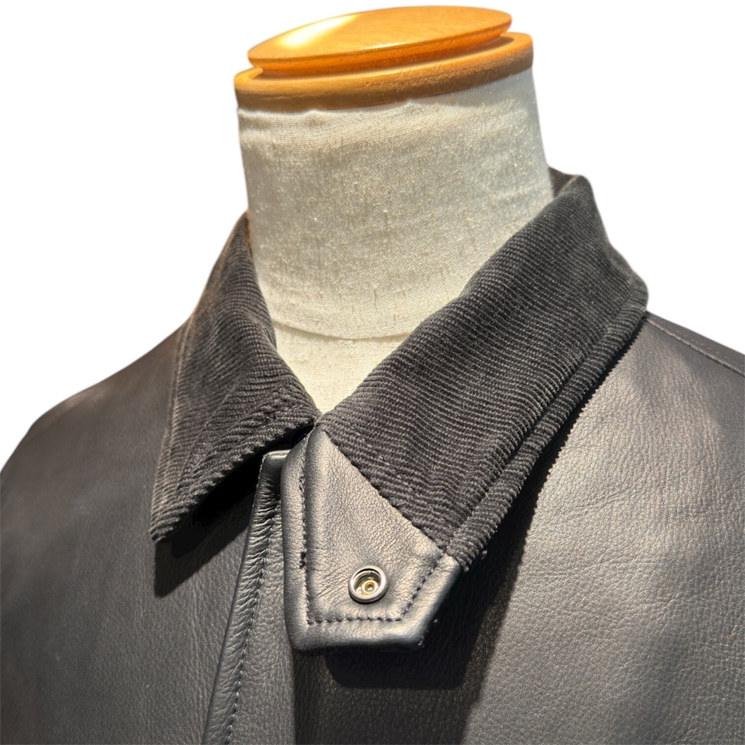 REMI RELIEF / Leather Coach Jacket Black | 【FLAGS】メンズ