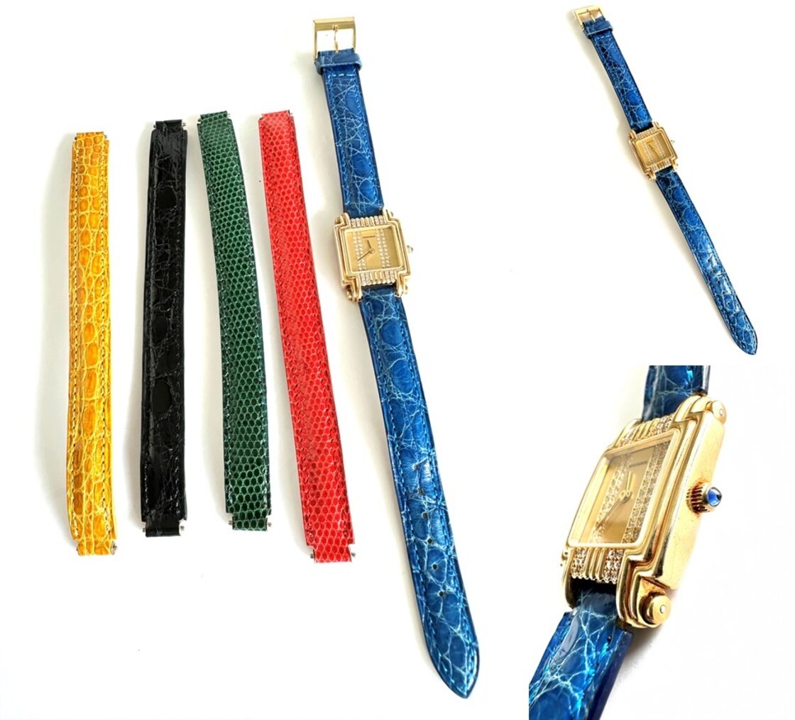 BOUCHERON ブシュロン リフレ ウォッチ K18 YG 金無垢 68P パヴェ 