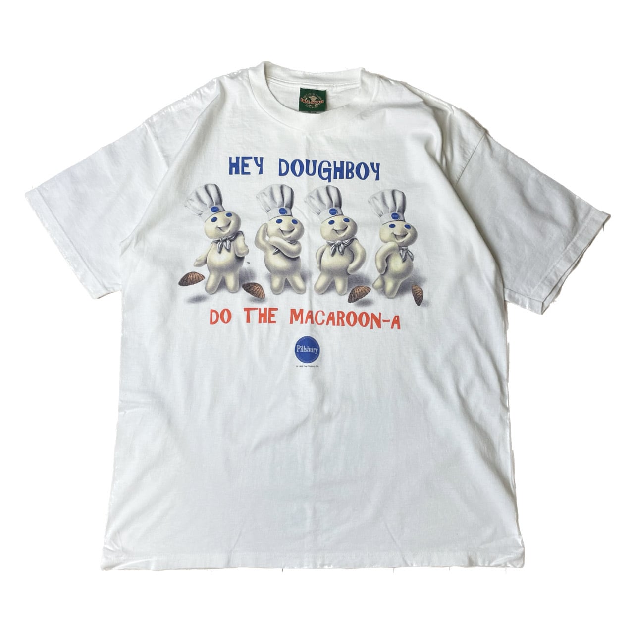 90s USA製 【DOUGH BOY】 ピルズベリー ドゥボーイ Tシャツ size.L 