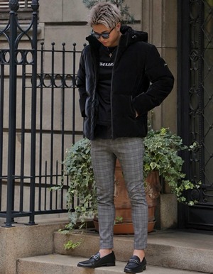 BELINDA/PUベルベットブルゾン【BEL-1007G】