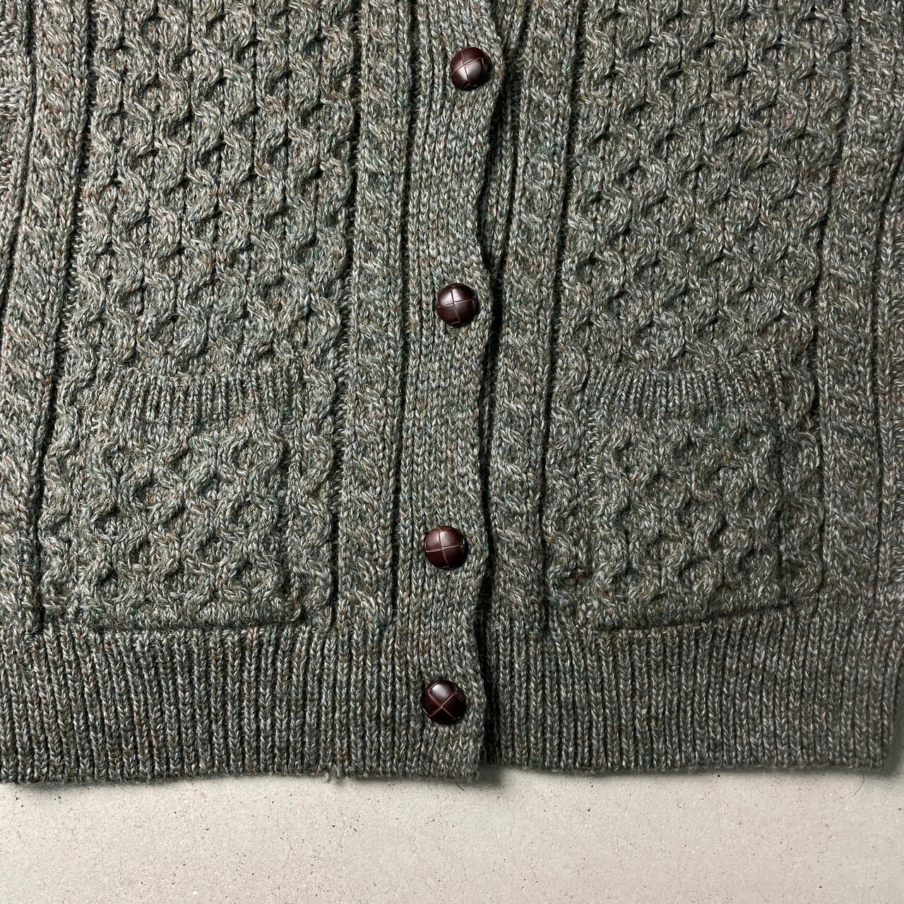 90年代 アイルランド製 inis crafts フィッシャーマンニット 