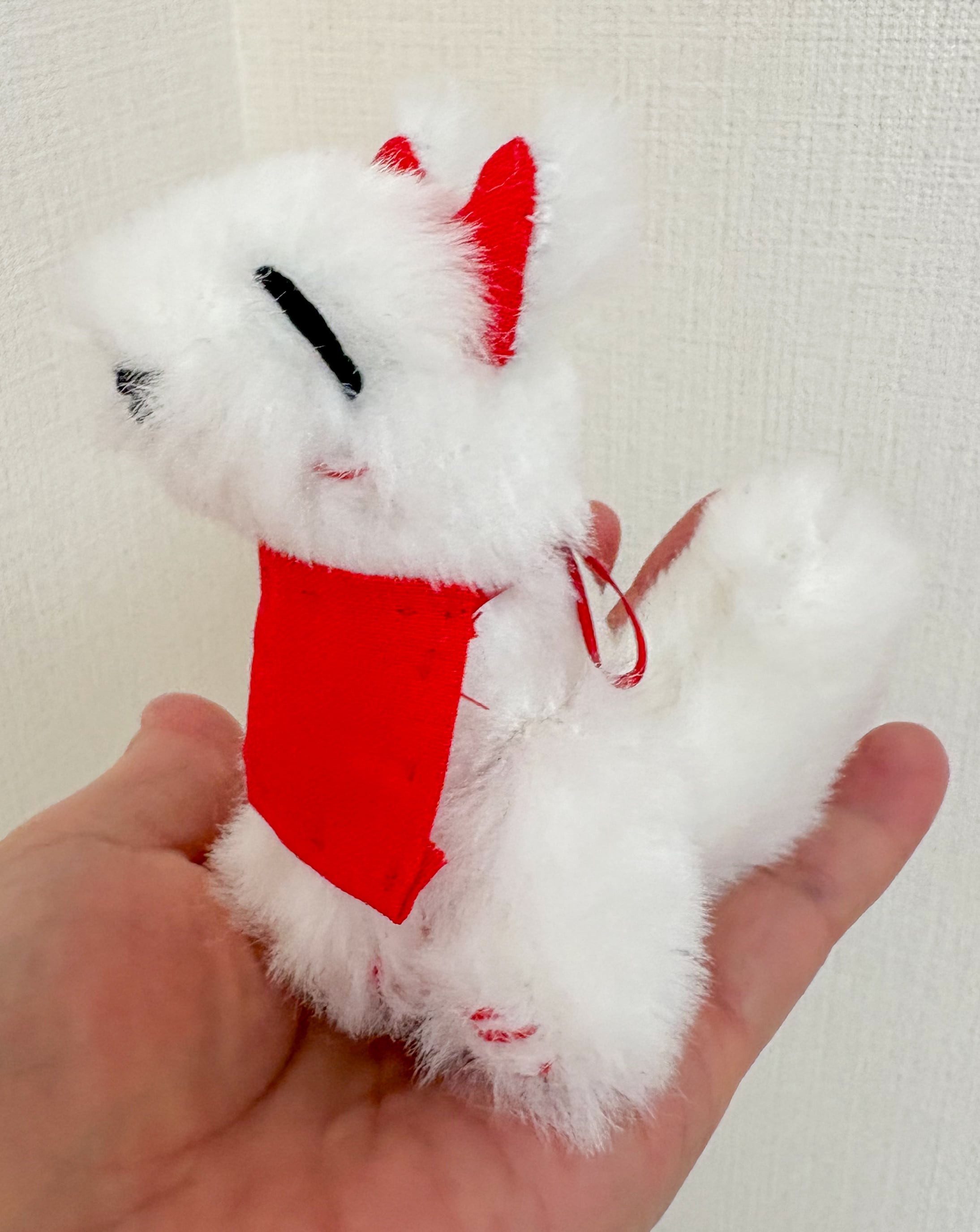 お稲荷さまイメージ自作ぬいぐるみ 復刻版お稲荷さまのぬいぐるみ | つくもぐるみの社