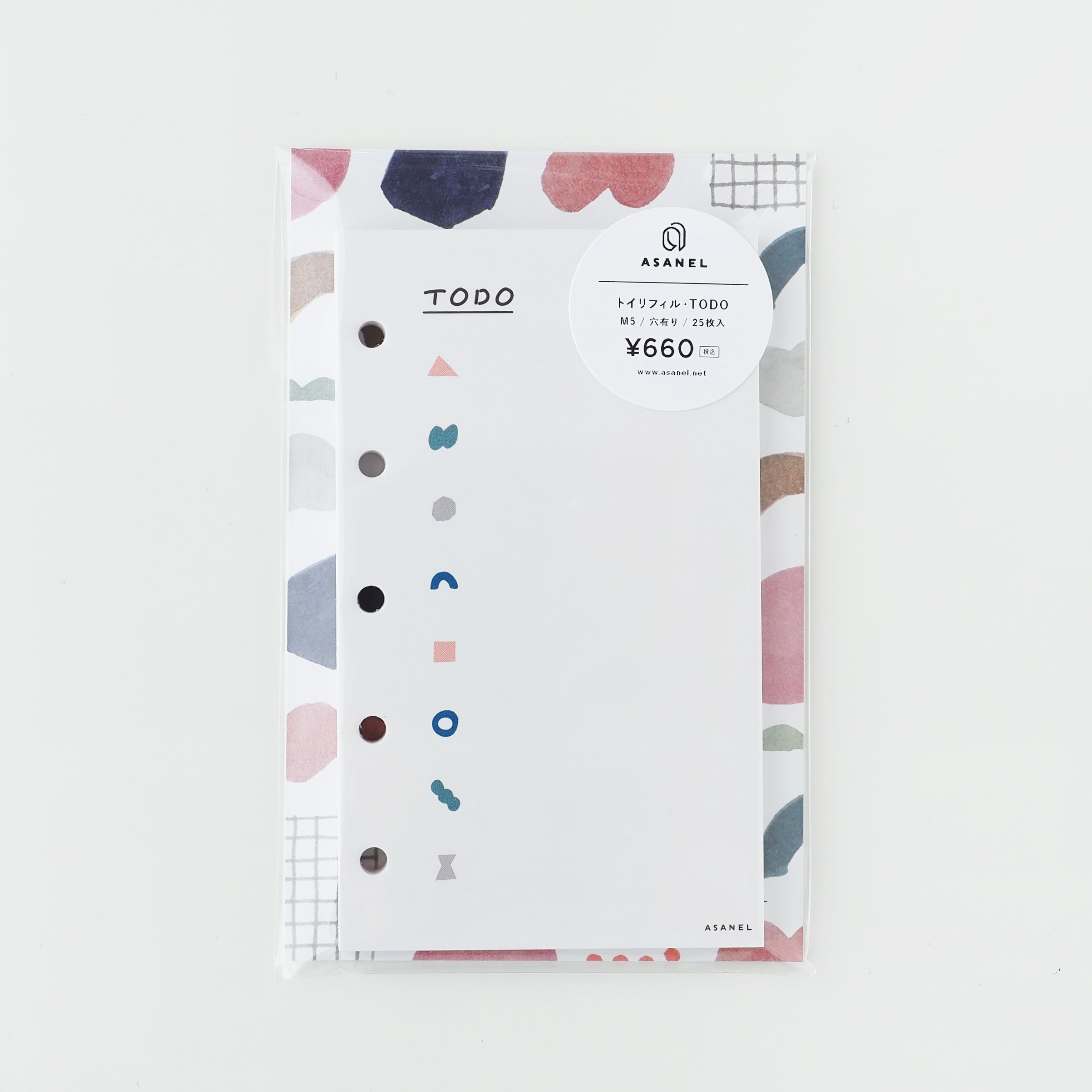 M5 ] TODO・ピンク【穴有】・トイリフィル | ASANEL