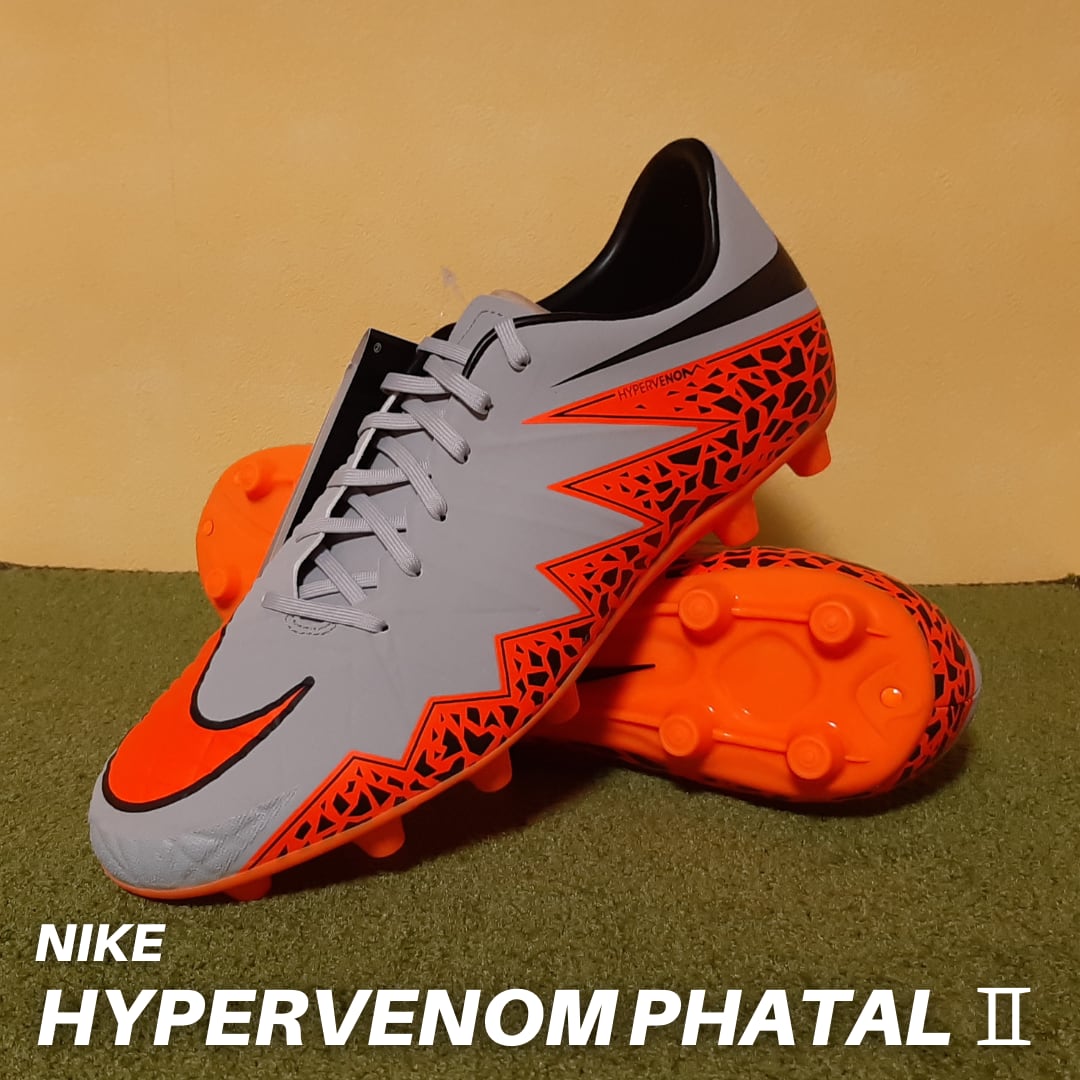 NIKE ナイキ ハイパーヴェノム ファタル HG(オレンジ×ブラック
