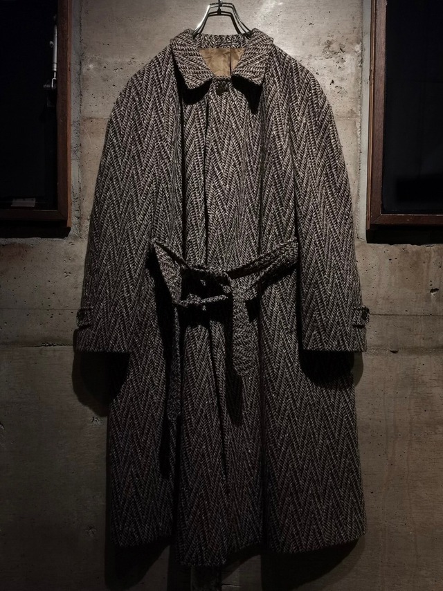 【Caka】“MANI by GIORGIO ARMANI” Special Vintage Tweed Long Coat