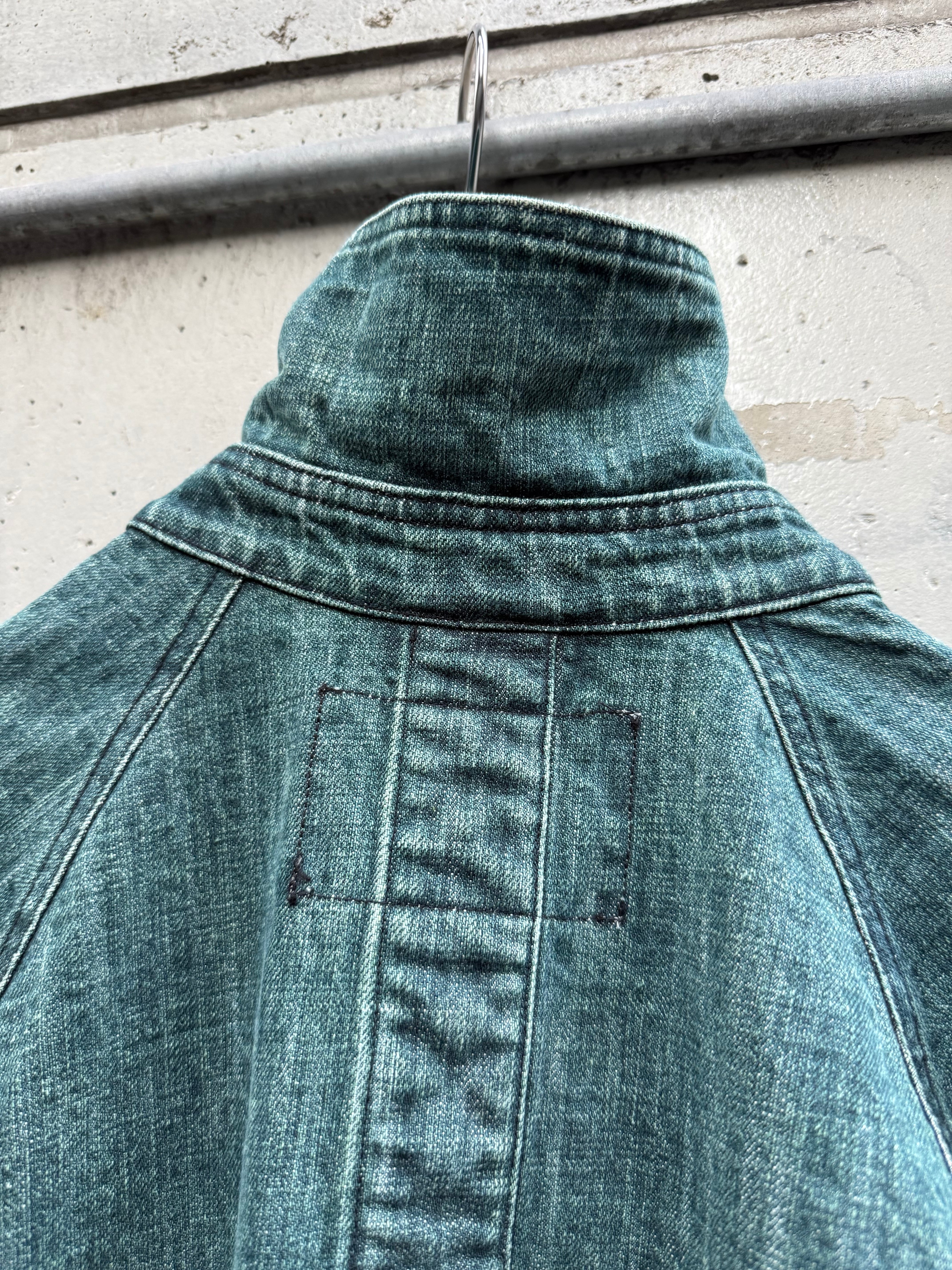 VOAAOV RANDOM CRUNCH DENIM カラー: used VOAAOV』 RANDOM CRUNCH DENIM Long Coat / used | SUKIKIRAI