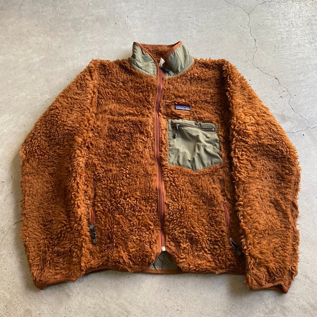 パタゴニア patagonia 14AW クラシック レトロ クレイジー 茶