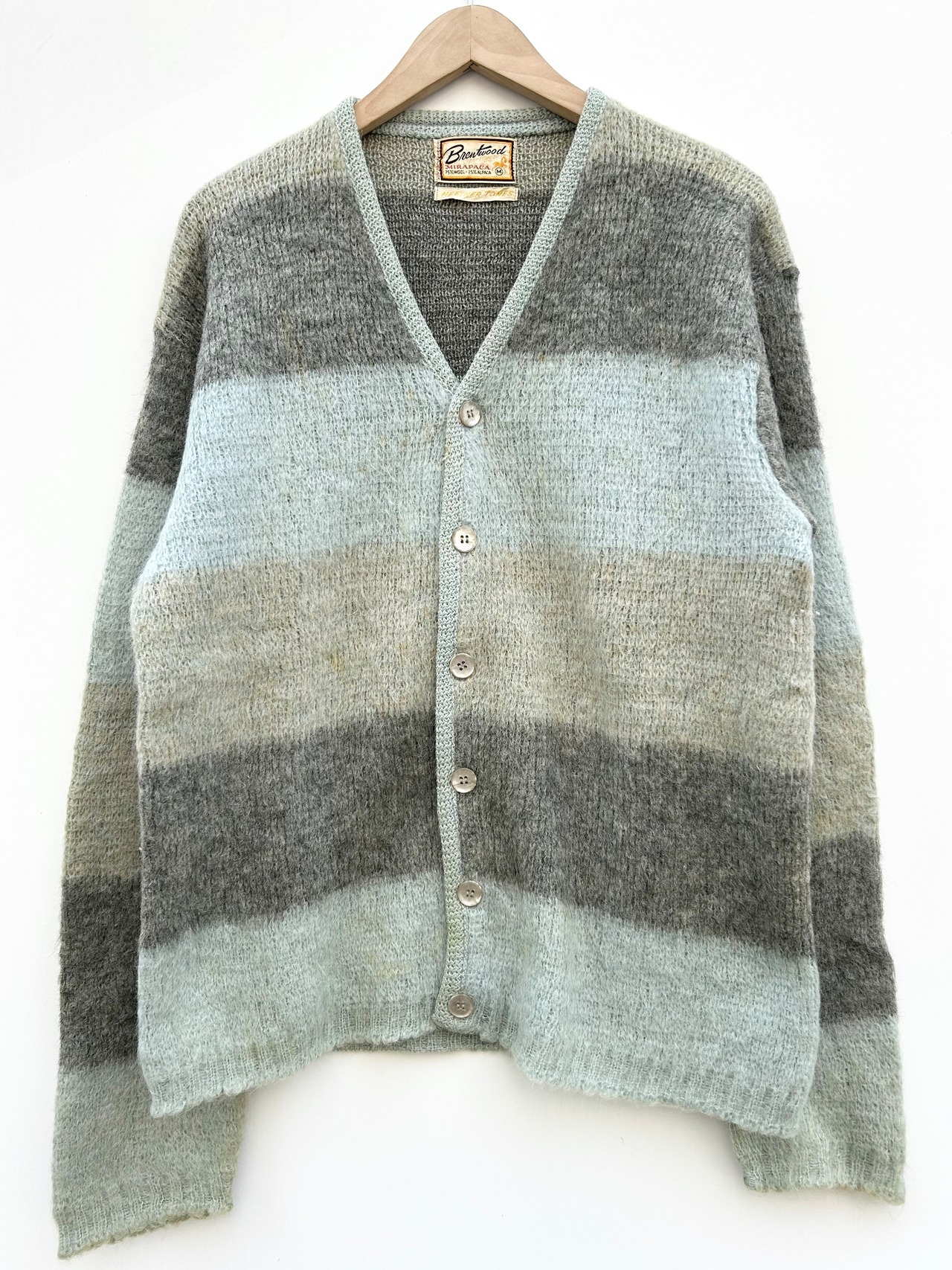60s Brentwood WOOL CARDIGAN Size M