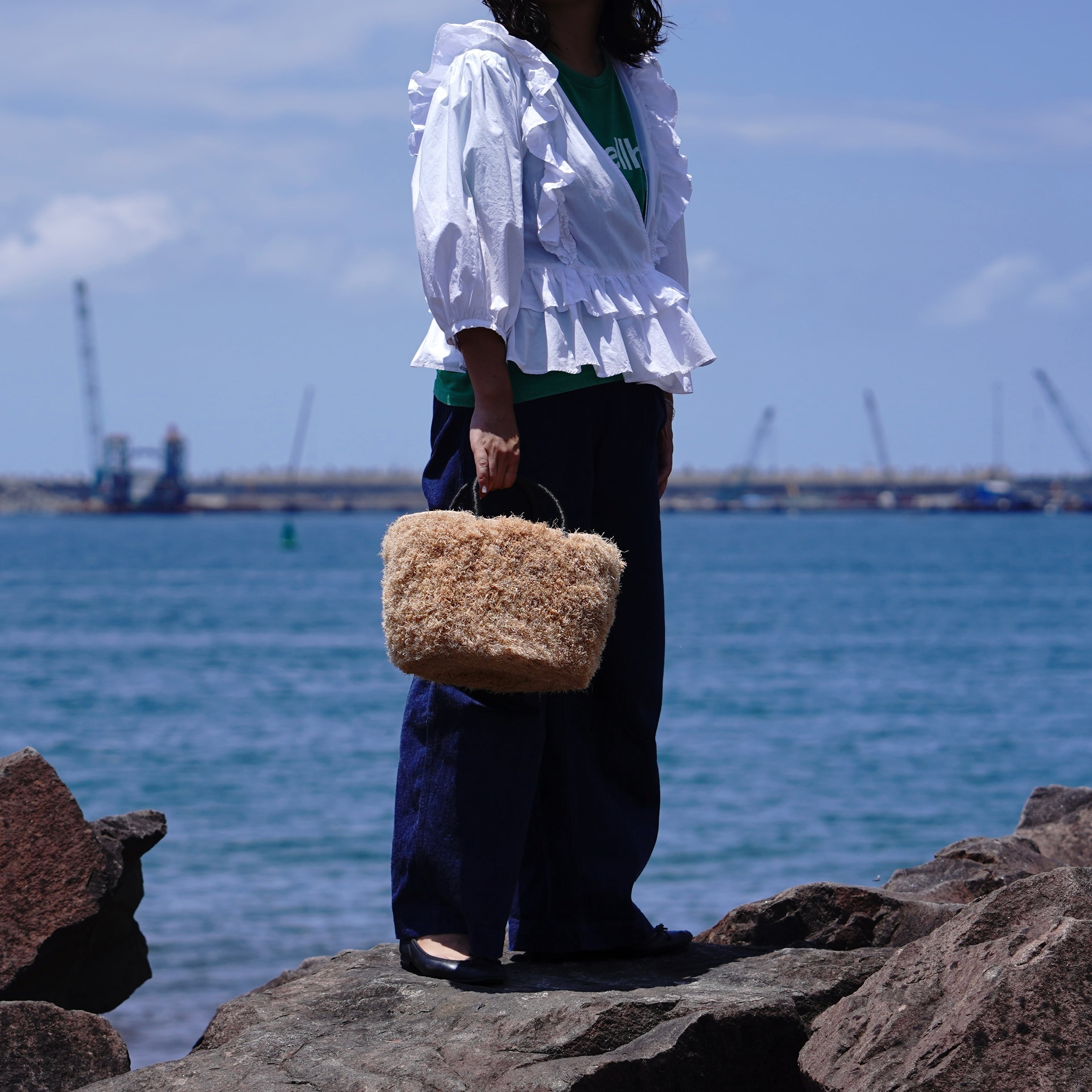 Marche Bag (S) - Mof-mof - Color handle | AMPIANA
