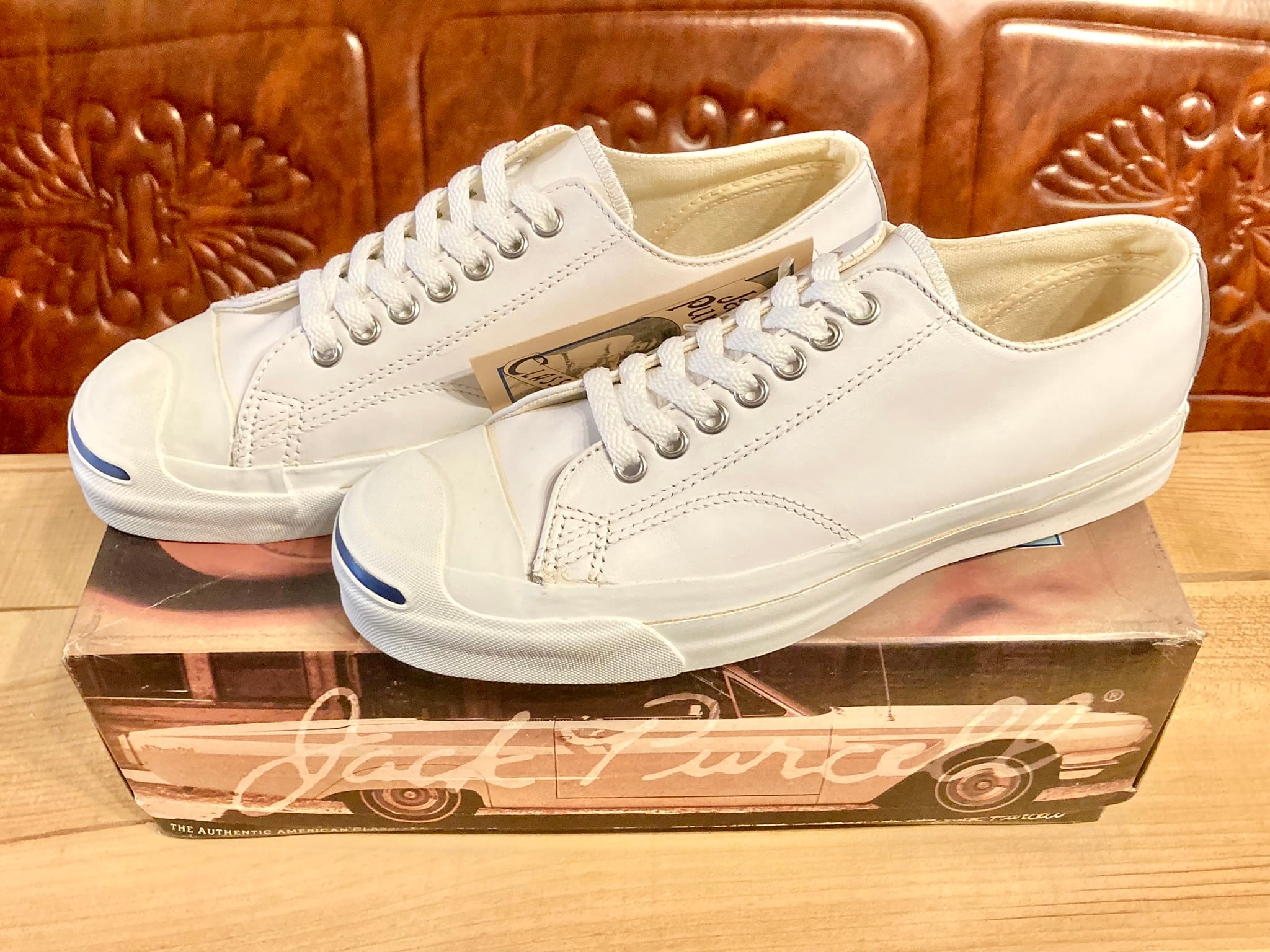 CONVERSE（コンバース）JUCK PURCELL LEATHER（ジャックパーセル レザー）白 7.5 25.5cm USA 90s 238 |  freestars powered by BASE