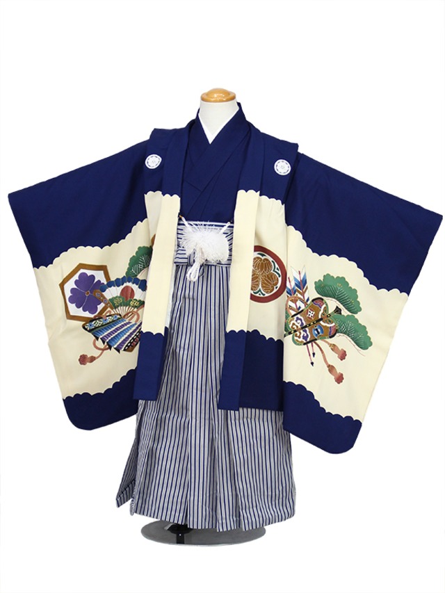 5歳男の子【かんたん着付け】AO1292