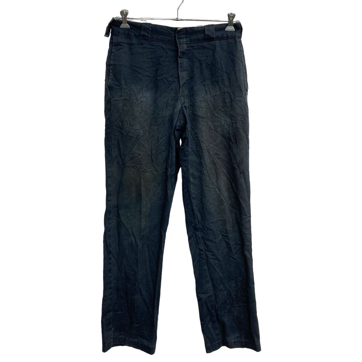 W33★古着 ディッキーズ Dickies ワーク パンツ メンズ 90年代 90s USA製 タロン ベージュ カーキ 24sep19 中古 ボトムス ロング 古着 Deadstock! Dickies 874 コットンツイル ワーク チノ パンツ