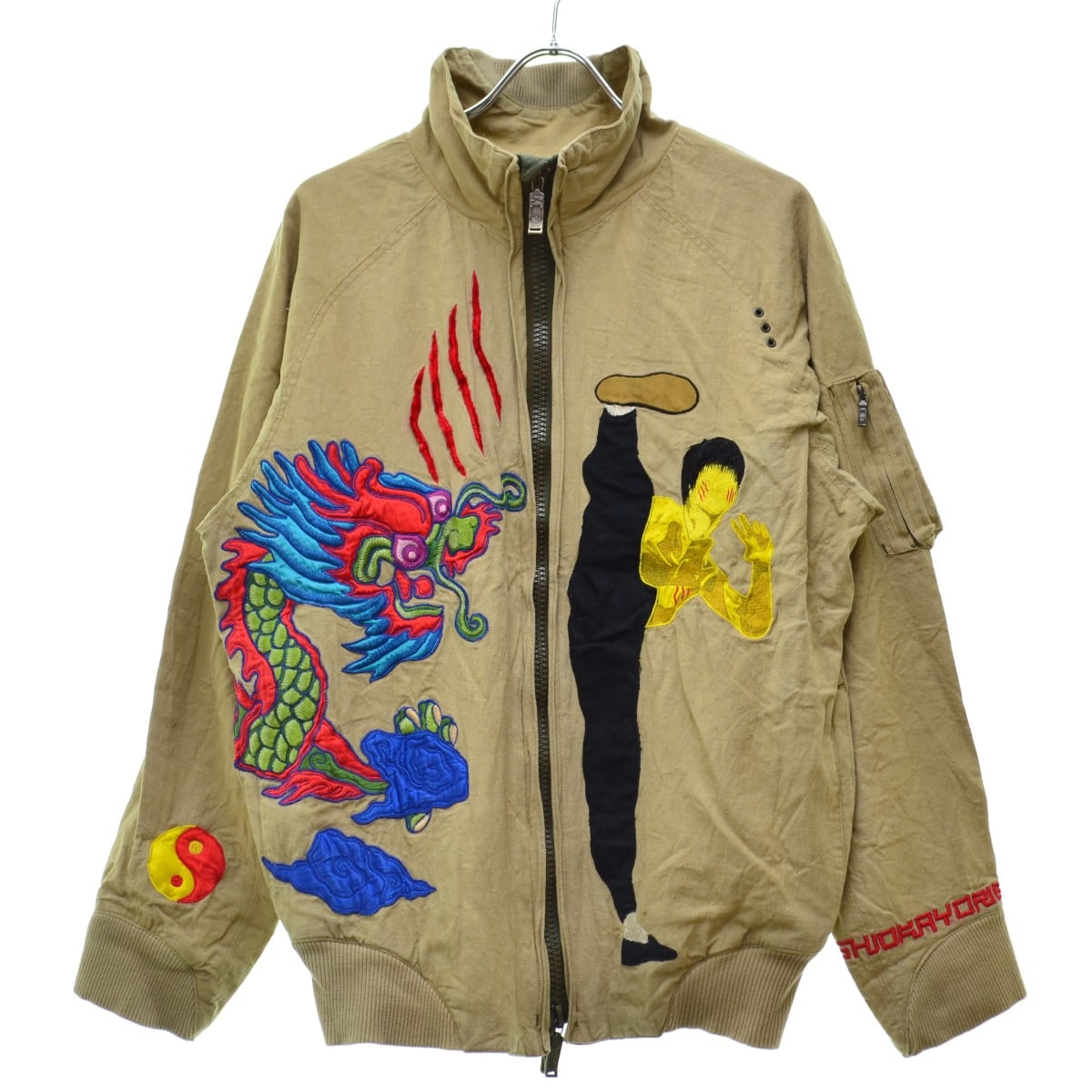 2000円引き34000で即決90s maharishi デニムジャケット マウンテンパーカー L メッシュ