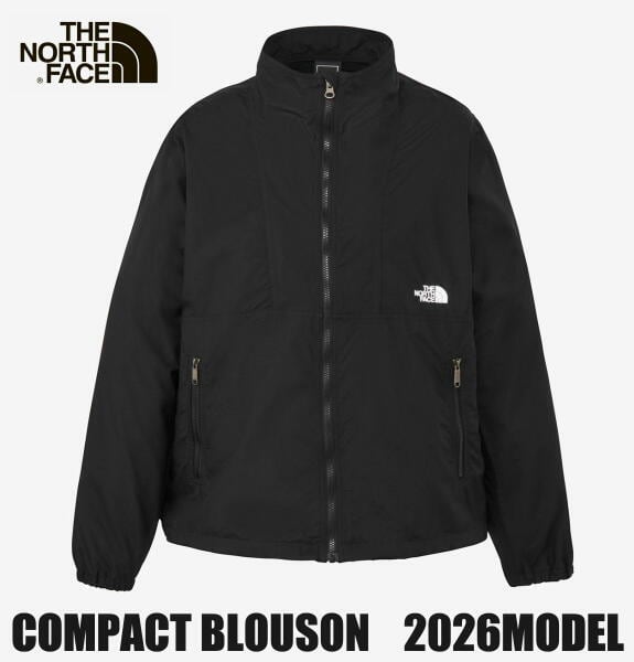 ザ・ノース・フェイス ノースフェイス ジャケット ナイロンジャケット メンズ コンパクトブルゾン THE NORTH FACE NP22631 ブラック