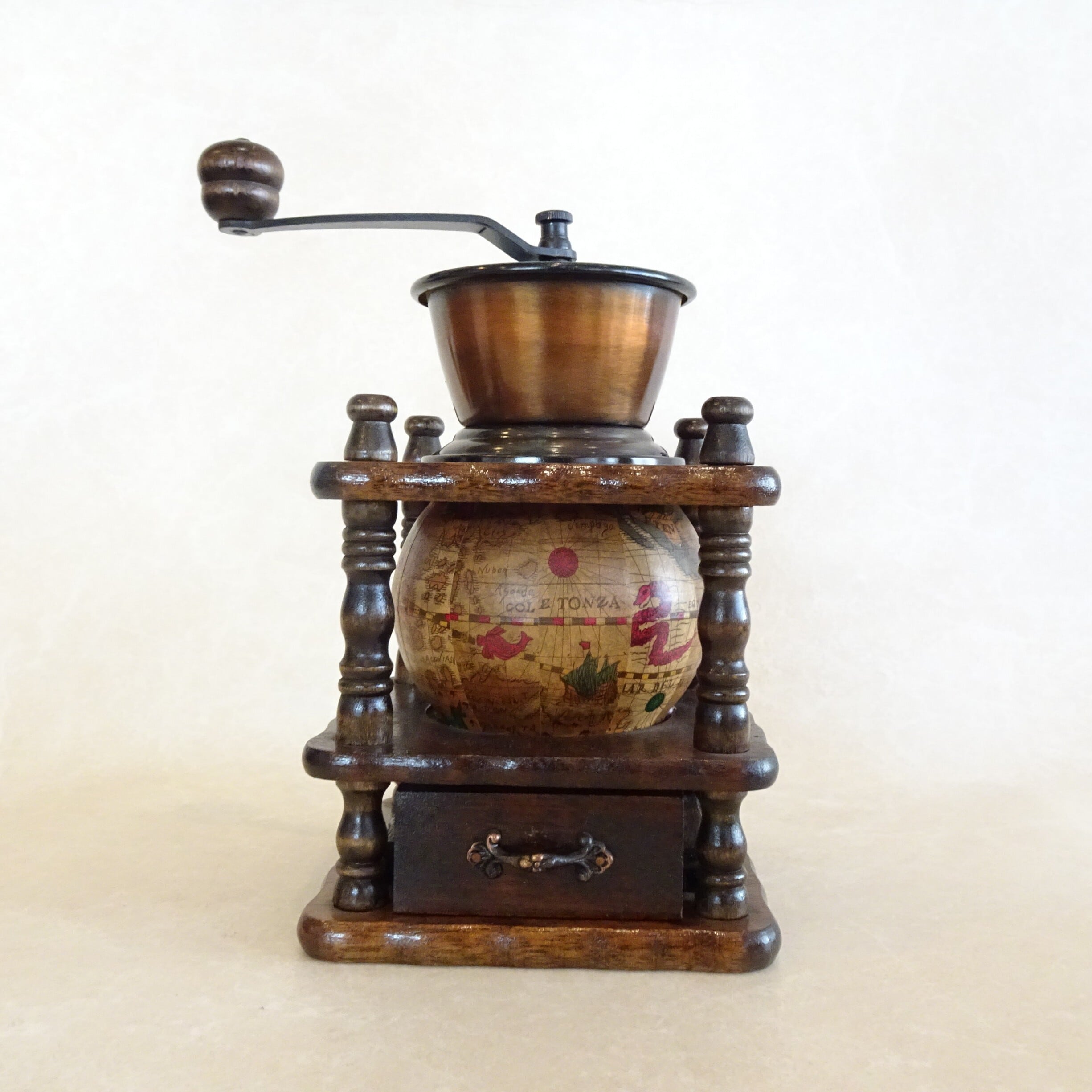 地球儀のコーヒーミル