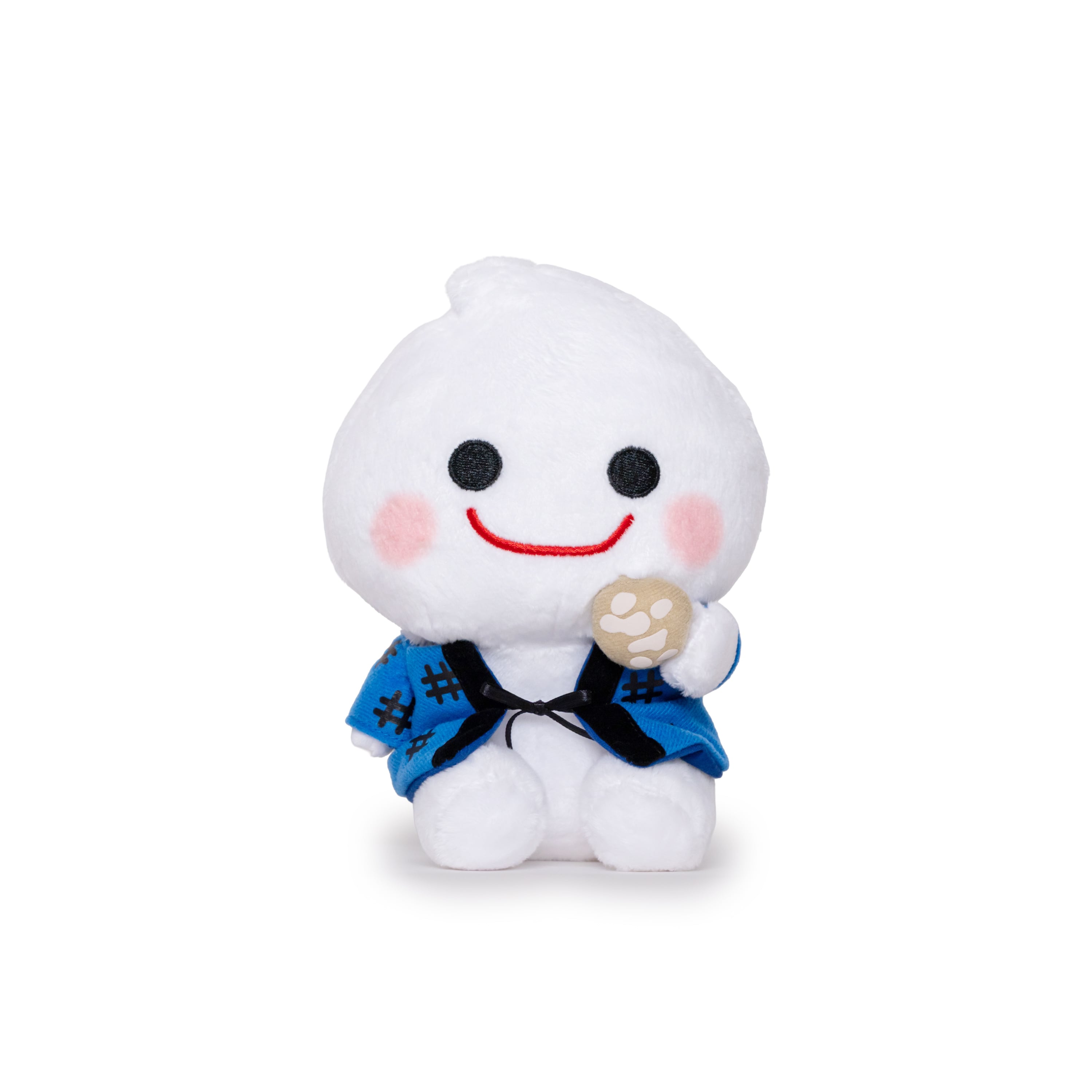 ホワミルぬいぐるみ ぬいぐるみ【雪の宿】ホワミル 記念日限定缶バッチ付き | 三幸製菓