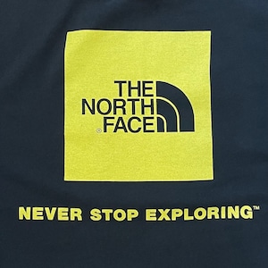 【THE NORTH FACE】ボックスロゴ Tシャツ バックプリント ノースフェイス US古着