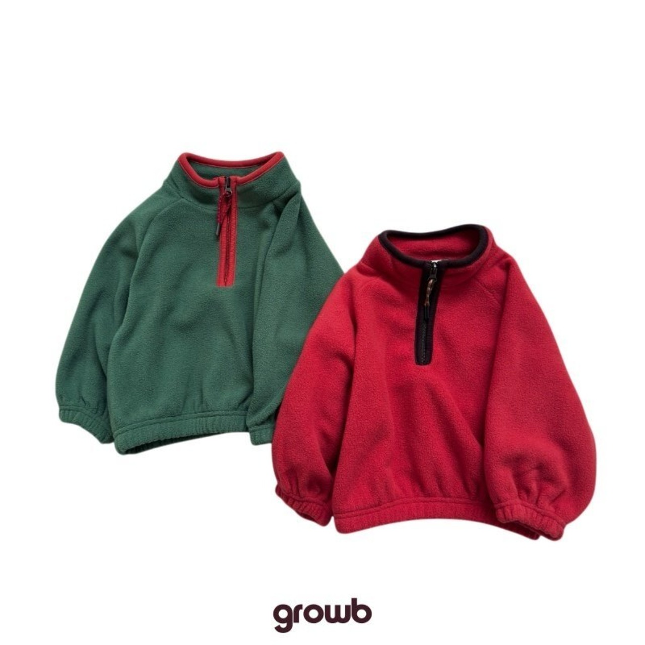 GROWB［取寄］catch half zipup mtm 26winter
