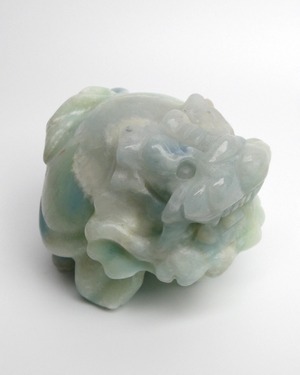 Blue Calcite ブルーカルサイト  ⭓ 波風 ⭔ ORIGINAL 龍亀