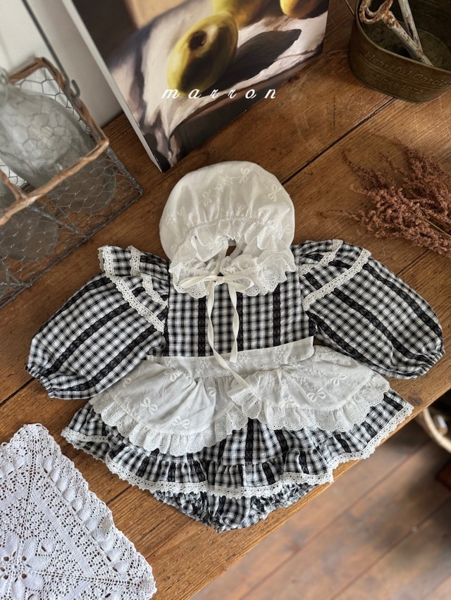 〖 即納 〗2025 秋新作 MARRON マロン メロディロンパース