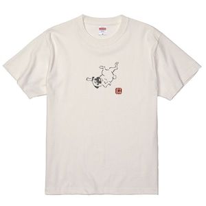 ８９戯画Ｔシャツ【バニラホワイト】