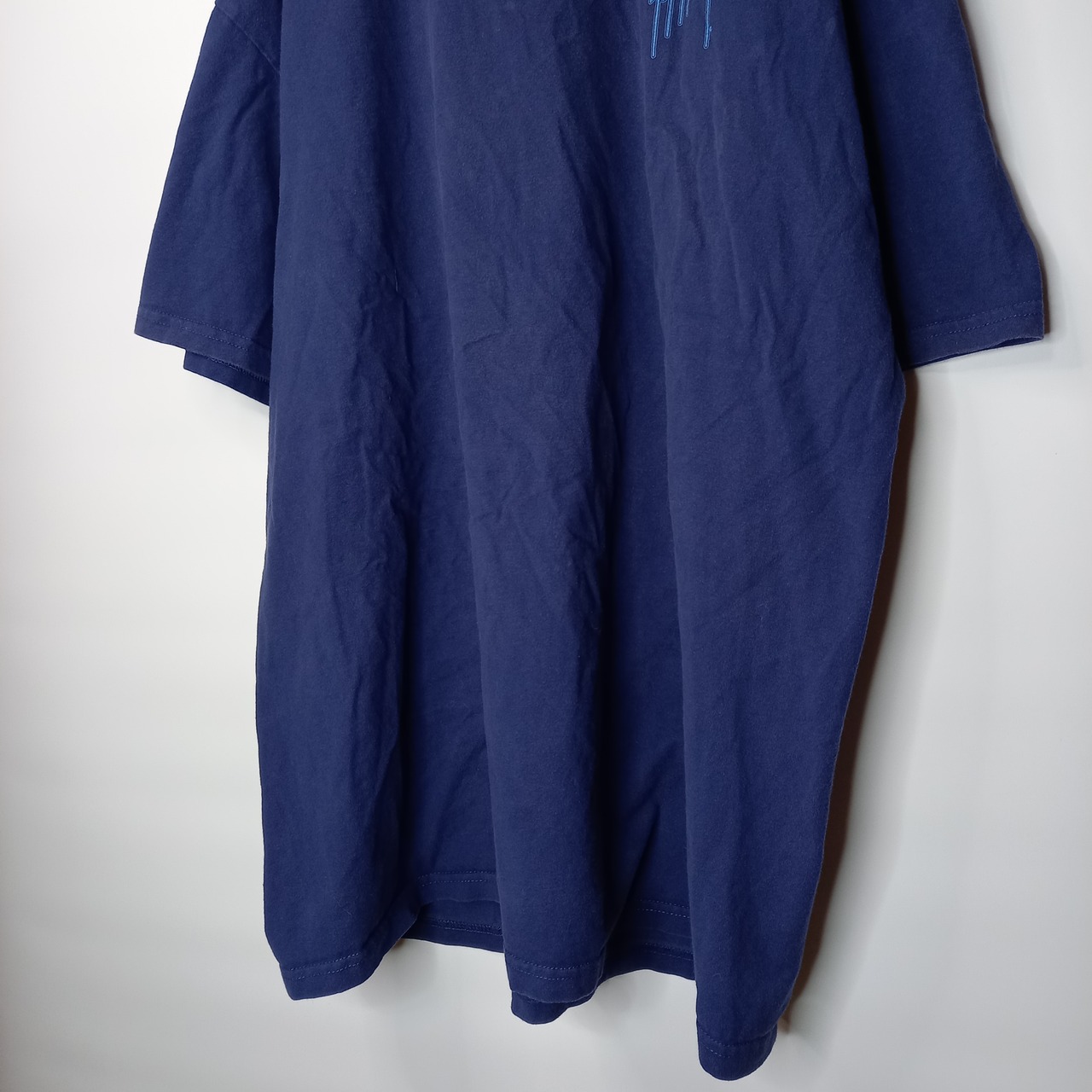 GUY HARVEY 　クルーネック　プリントTシャツ　半袖　ネイビー　XL